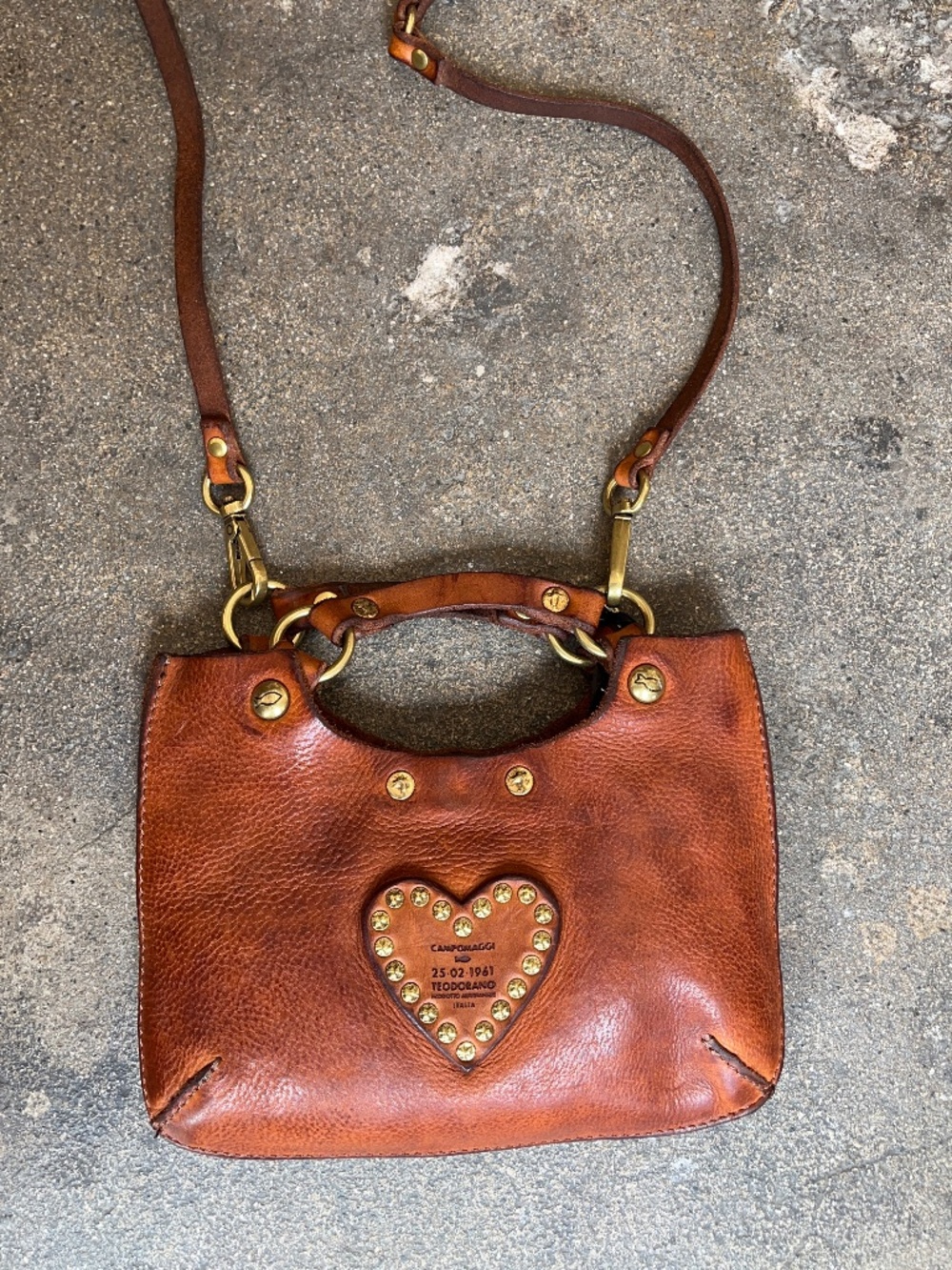 Campomaggi Luigia Bag in Cognac